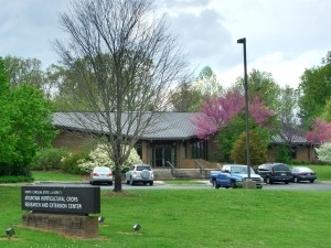 exterior of center building