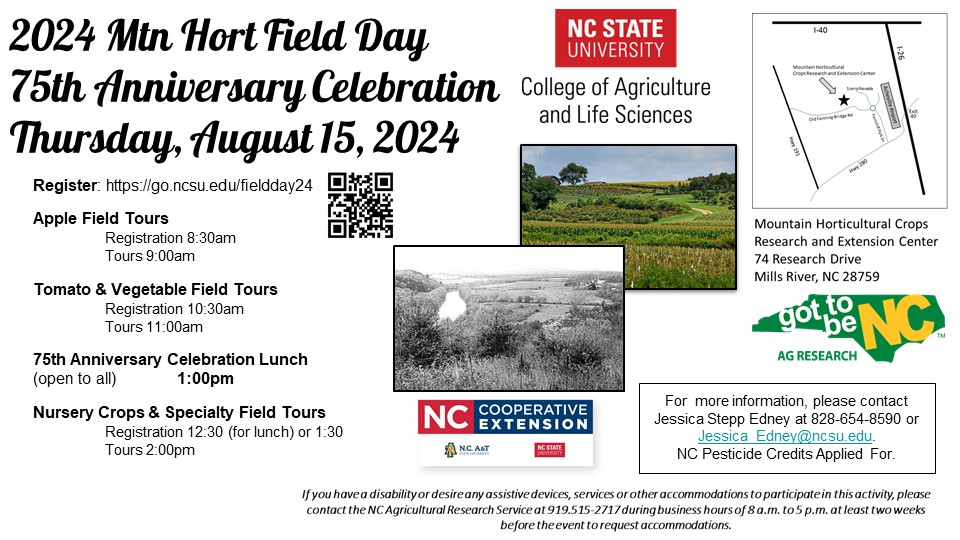 Flyer for MHCREC Field Day 2024