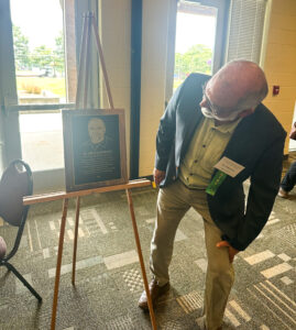 JIm Walgenbach, Ag Hall of Fame plaque